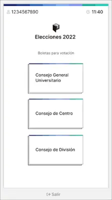 Electoral UDG android App screenshot 3